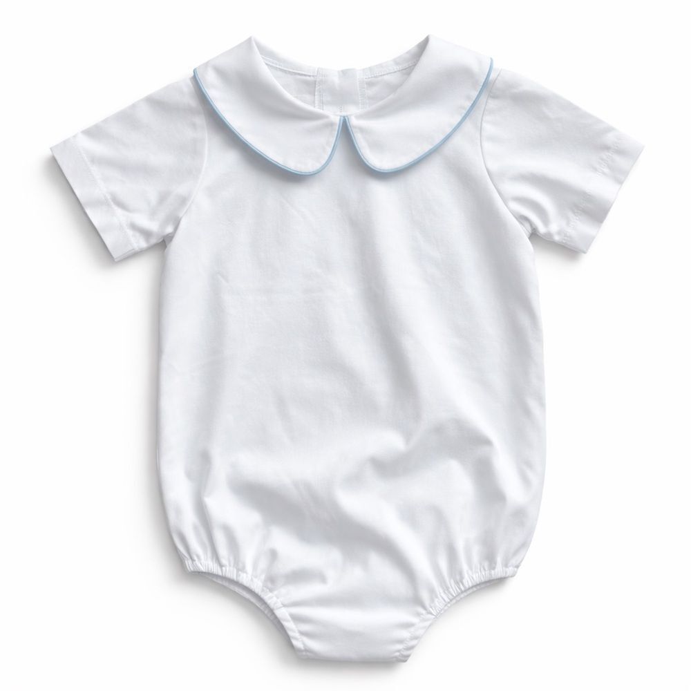 The Beaufort Bonnet Company Peter Pan Collar Bubble Onesie 2T Classic Preppy